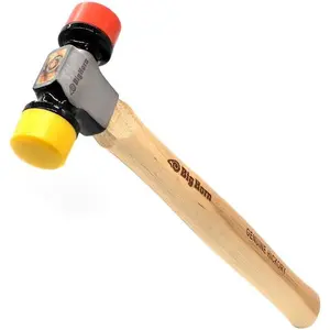 15129 12 Oz Hickory 2-Sided Soft Face Mallet