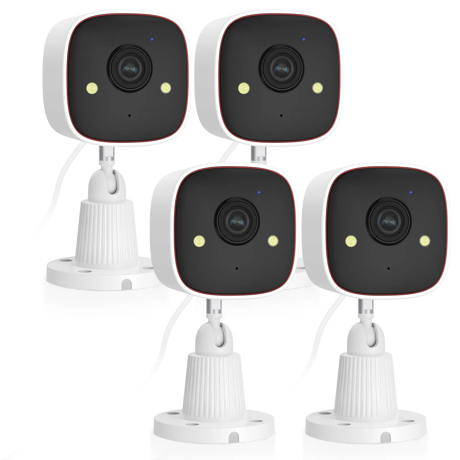 Jennov Outdoor/Indoor 5G wifi Security Cameras, 2K HD Color Night Vision/AI Human Motion Detection /2-Way Audio/IP66 Waterproof Pet Dog Cat Baby Monitor Security Camera for Home ,camara de seguridad,baby camera monitor