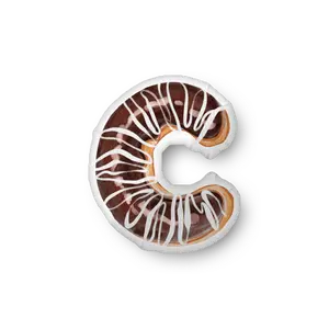 Letter "C" Donut Pillow
