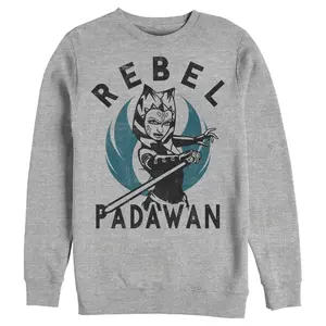 Men's Star Wars: The Clone Wars Ahsoka Rebel Padawan Portrait Sweatshirt