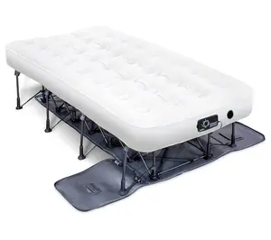 Ivation EZ-Bed Air Mattress with Frame & Rolling Case (Twin)