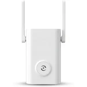 AC1200 Dual Band WiFi Extender & Signal Booster | 1200Mbps MU-MIMO Repeater, 10,000 Sq.Ft Coverage, High- Antennas, 2 Gigabit Ports, AP/Repeater Mode, WPS One-Touch Easy Setup