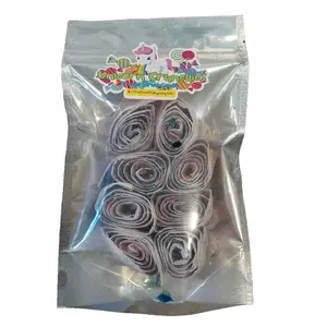 Sweet/Sour Blue Raspberry rolls (Unicorn Crunchies) - Sweet/Sour Snacks for Road Trips & Gifts - Versatile Delightful Treats for Any Occasion