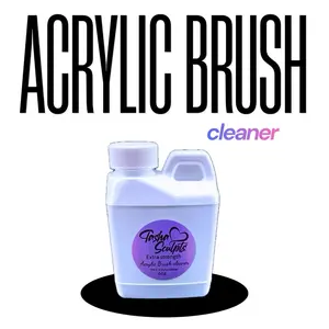 Extra strength acrylic nail brush cleaner Cleanser Cleansing Nail Care Cosmetic Polish