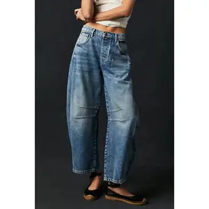 Wide Leg Jeans with Pockets