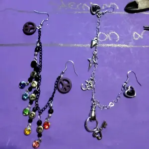 Lady Emjay's Unique Double Piercing Earrings AKA Two Hole Earrings