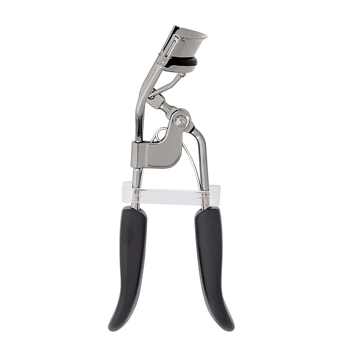 Stainless Steel Eyelash Curler with Replacement Pad, Professional Lash Curler Tool for Natural Curl, Fits All Eye Shapes