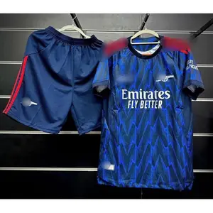 Saka #7 Soccer Jersey Kit – North London Style Red White Football Fan Outfit, Breathable Quick Dry Sports Set for Men Women