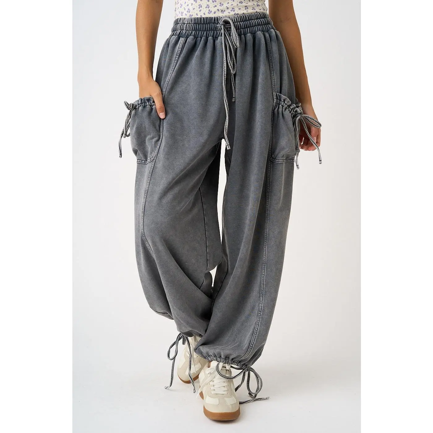 The Alexa Cargos - SLATE GREY