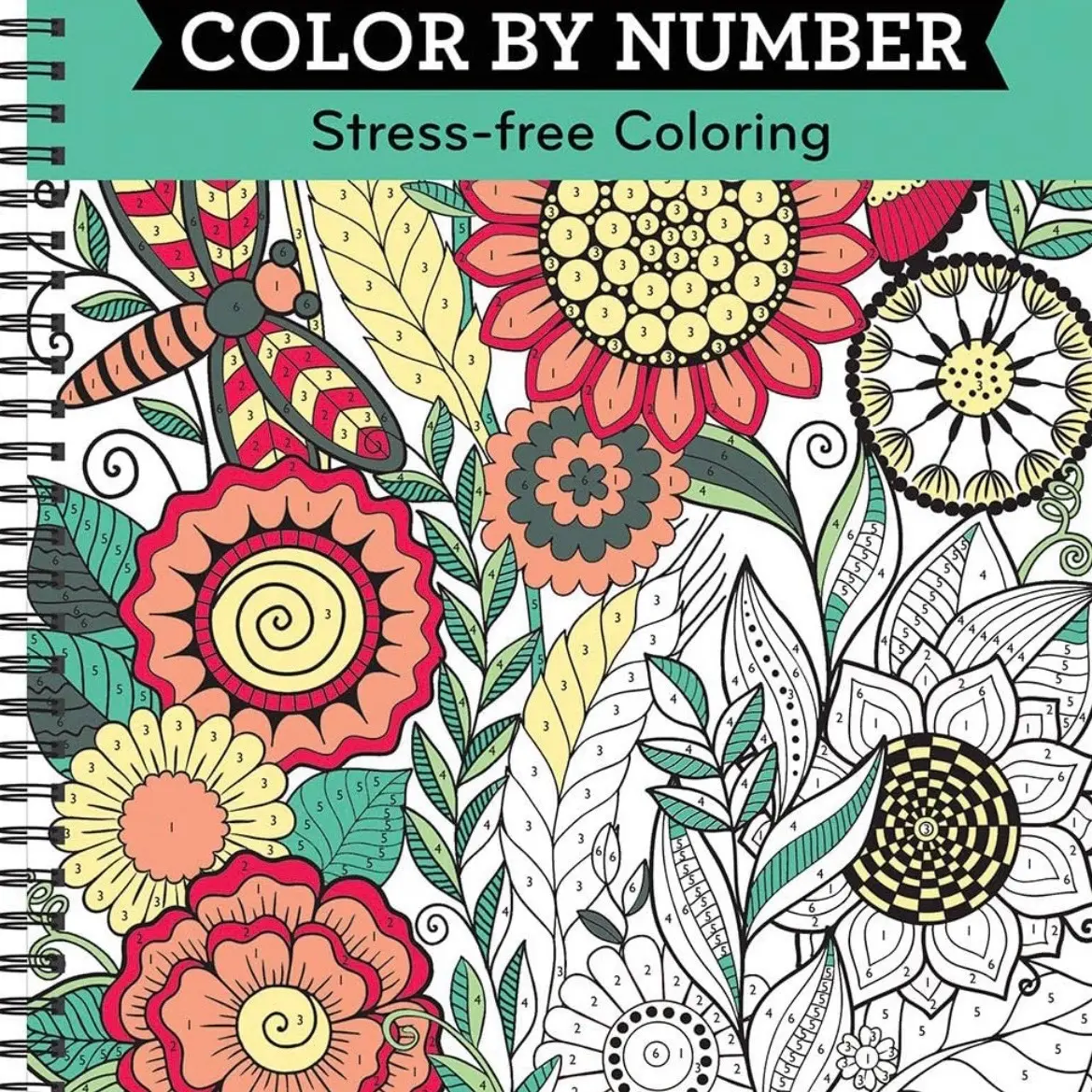 Color By Numbers GREEN Collectible, All ages, Perfect Gift