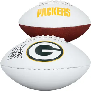 Sterling Sharpe Green Bay Packers Autographed Franklin White Panel Football - Fanatics Authentic Certified