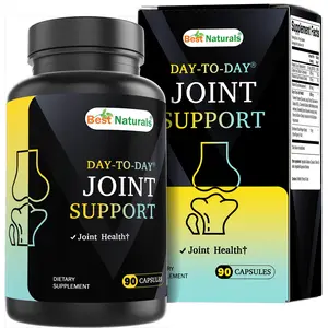 Best Naturals Day-to-Day Joint Support 90 Veg Capsules - Made with Vitmain D, K2, Calcium, Potassium, Turmeric, Glucosamine, Chondroitin, MSM