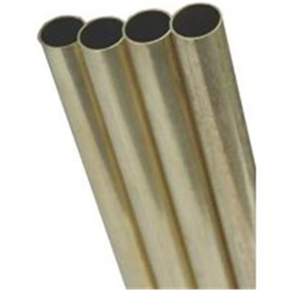 K & S Engineering Brass Tube Round 5/8X12 8143, Round Shape