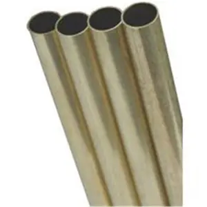 K & S Engineering Brass Tube Round 5/8X12 8143 K & S Engineering Brass Tube Round 5/8X12 8143