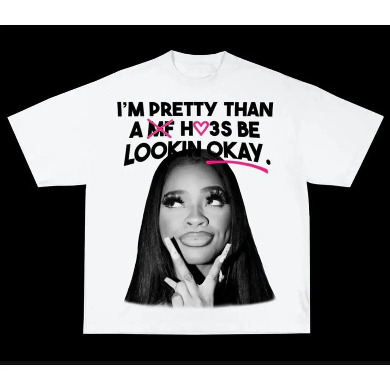 White JT Okay T-Shirt ENE