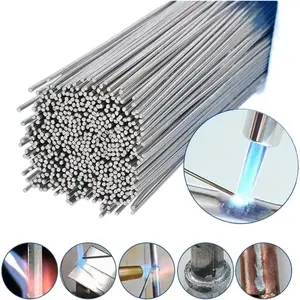 Aluminum Alloy Rods 10/20/30/50 Pieces, Welding Accessories, Durable Lightweight Aluminum Metal Bars, Ideal for DIY & Industrial Applications