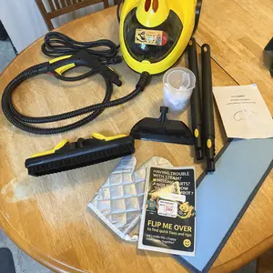 Steambot Steam Cleaner with 2L Large Water Tank Capacity, High Pressure Steam, 28 Accessories ,Chemical-Free Deep Cleaning for House, Kitchen, Bathroom, Car, Multi-Purpose Cleaning, Eliminating Grime & Grease, Steamer for Cleaning,Heavy Duty Deep Cleaning