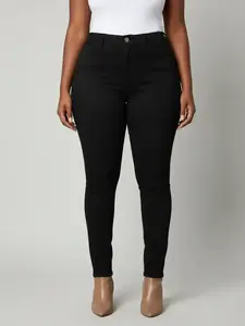 Women's Denim Jeans Elastic Skinny Pants, Basic Casual Plain Long Leggings, Comfort Stretch Fabric Fit, Perfect for Daily Wear & Stylish Slim Womenswear