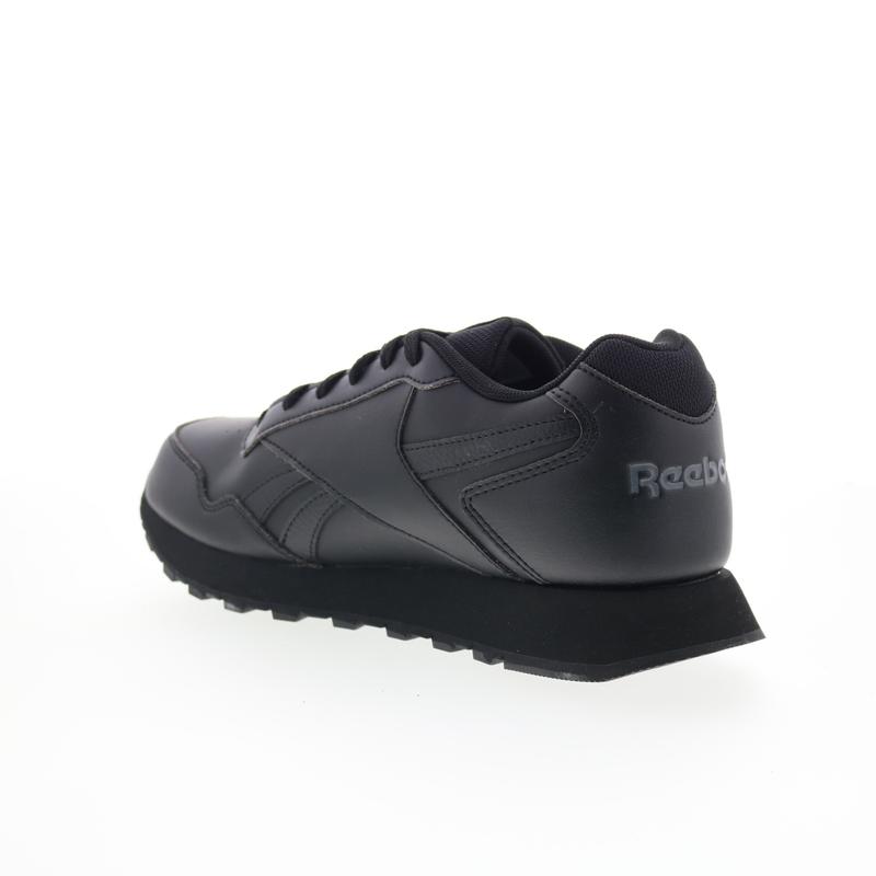 Reebok Glide Wide 4E Mens Black Extra Wide 4E Lifestyle Sneakers Shoes