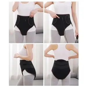 Period Heating Pad Heating Pad for Period Massager for Women with 3 Vibration and Heat Settings, New Upgrade Menstrual Heating Pad