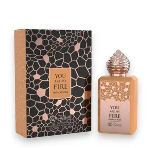 Zakat Parfums | You Are My Fire | Miracle Kiss | Eau De Parfum | Unisex Fragrance | 100 ML | Mango - Amber & Vanilla Notes