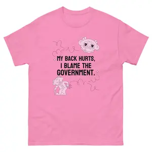 Back Hurts tee graphic tee