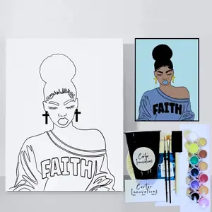 Pre Drawn Canvas | Faith Pre Drawn Canvas | Faith