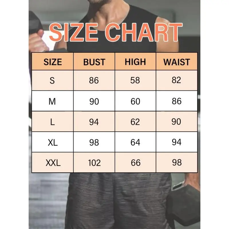 Men'S Waist Trainer Shaper Sweat Suit Tummy Control Shapewear Sauna Suit Tops Girdle For Daily Sport Workout Fitness Men'S Waist Trainer Shaper Sweat Suit Tummy Control Shapewear Sauna Suit Tops Girdle For Daily Sport Workout Fitness