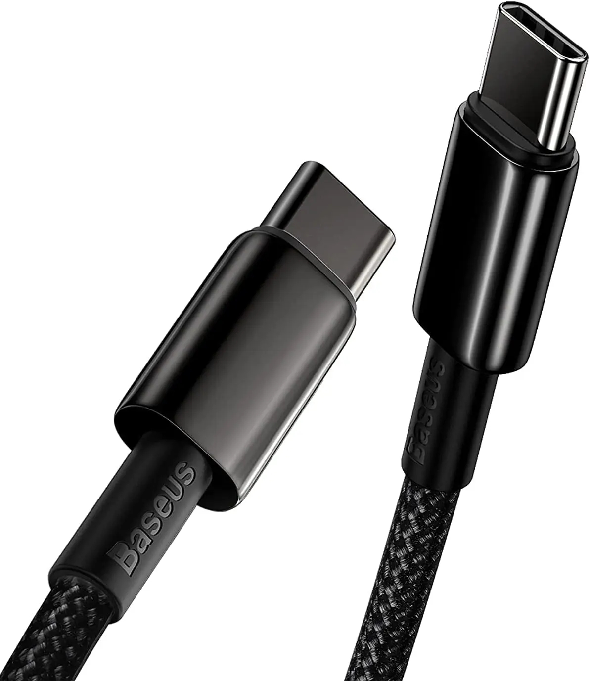 Baseus Tungsten Gold Fast Charging Cable (100 W Type‑C to Type‑C)