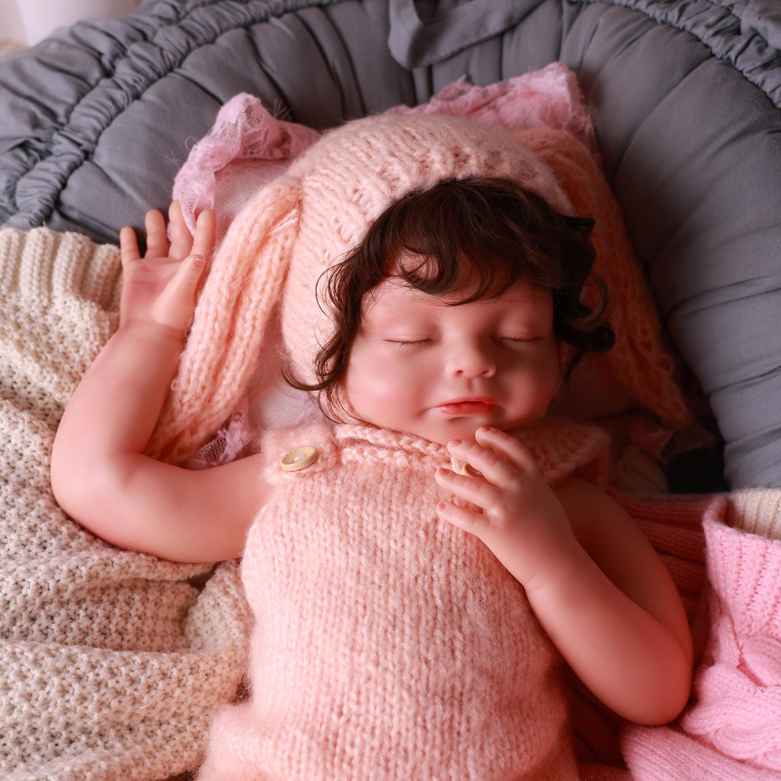 BABESIDE 12/20 inch Full Body Silicone Baby Dolls, Realistic Reborn Doll, Bathable Anatomically Correct Newborn with Soft Body Perfect as a Christmas, New Year, or birthday gift