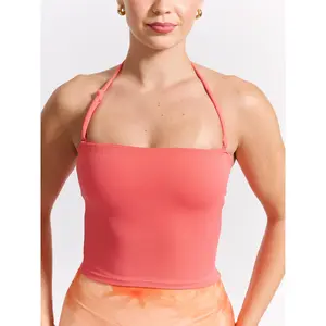 Butter Bandeau Crop - Tequila Sunrise