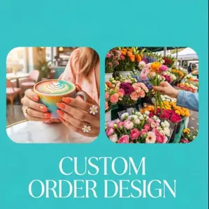 CUSTOM ORDER DESIGN Handcrafted Press-On Nails Set - Premade & Reusable Manicure Kit for Spring Season - Perfect for Professional & Personal Use