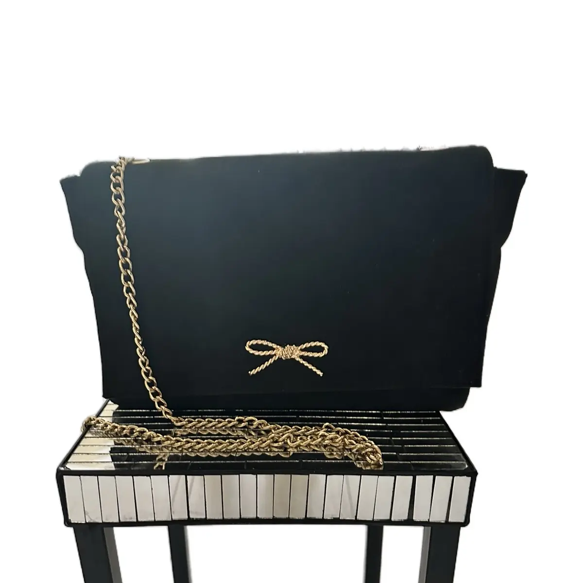 Black messenger bag