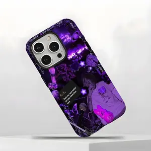 Lil Peep Stylish Rap Hip Hop Music Graphic Print Tough Phone Case. Edgy Y2K Emo Aesthetic Heavy Duty Shockproof Scratch Resistant Cover for iPhone 17 Pro Max 16 Air 15 14 13 12 11. Perfect Fan Gift Idea.