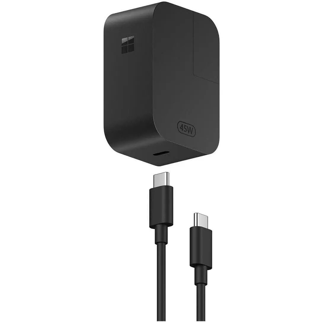Microsoft Surface 45W AC Adapter - 45W Output Fast Charging Laptop Charger, Computer Accessories for Surface Laptops