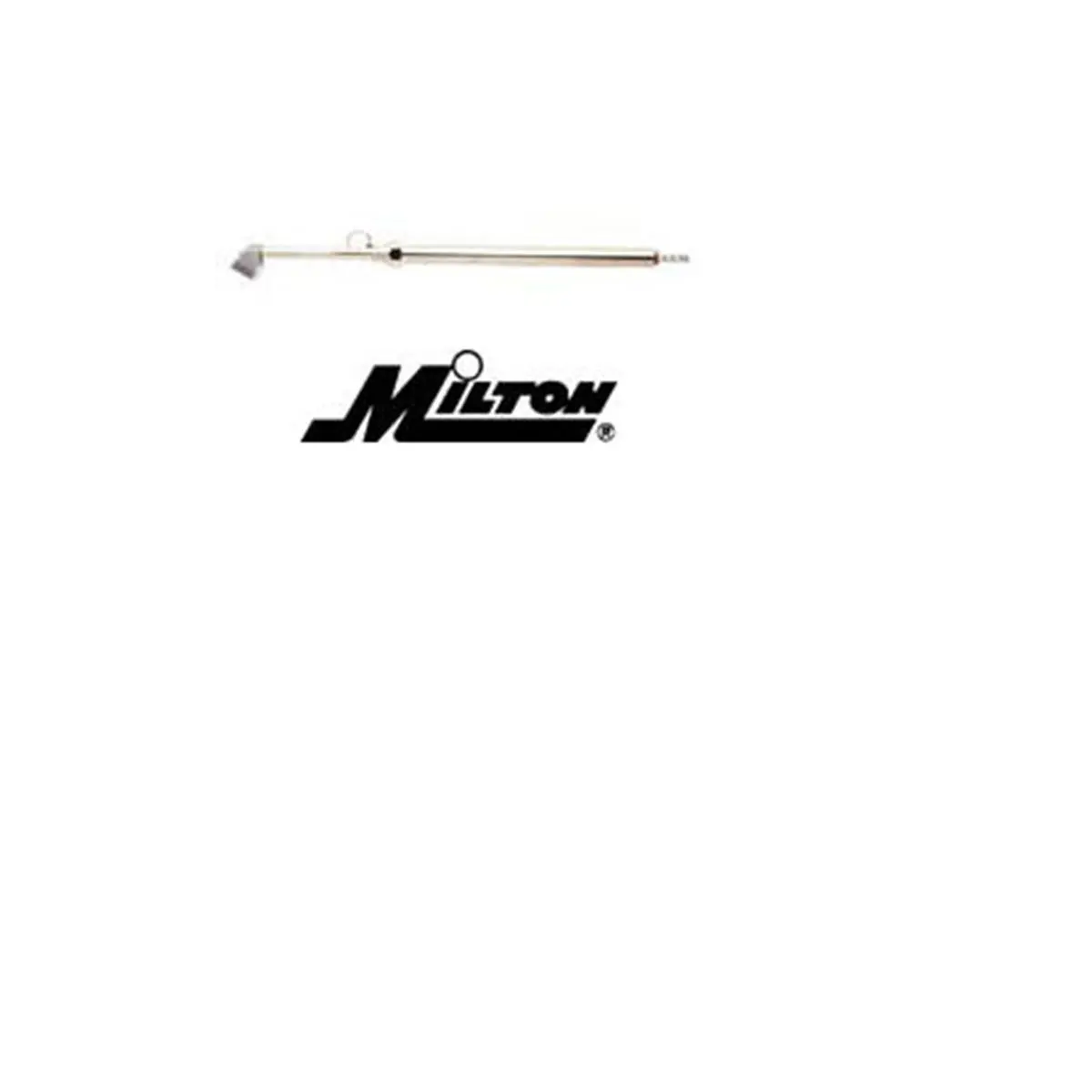 Milton MI976S Brass Dual Head Service Gage, 10-160 Psi/80-1100 Kpa, Calibrated 2 Sides Automotive Diagnostic & Car Repair Tool