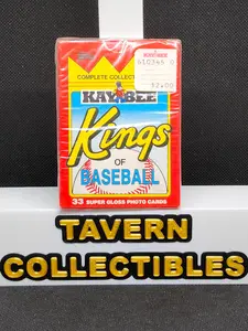 1990 Topps Kaybee Kings Of Baseball Card Complete Set