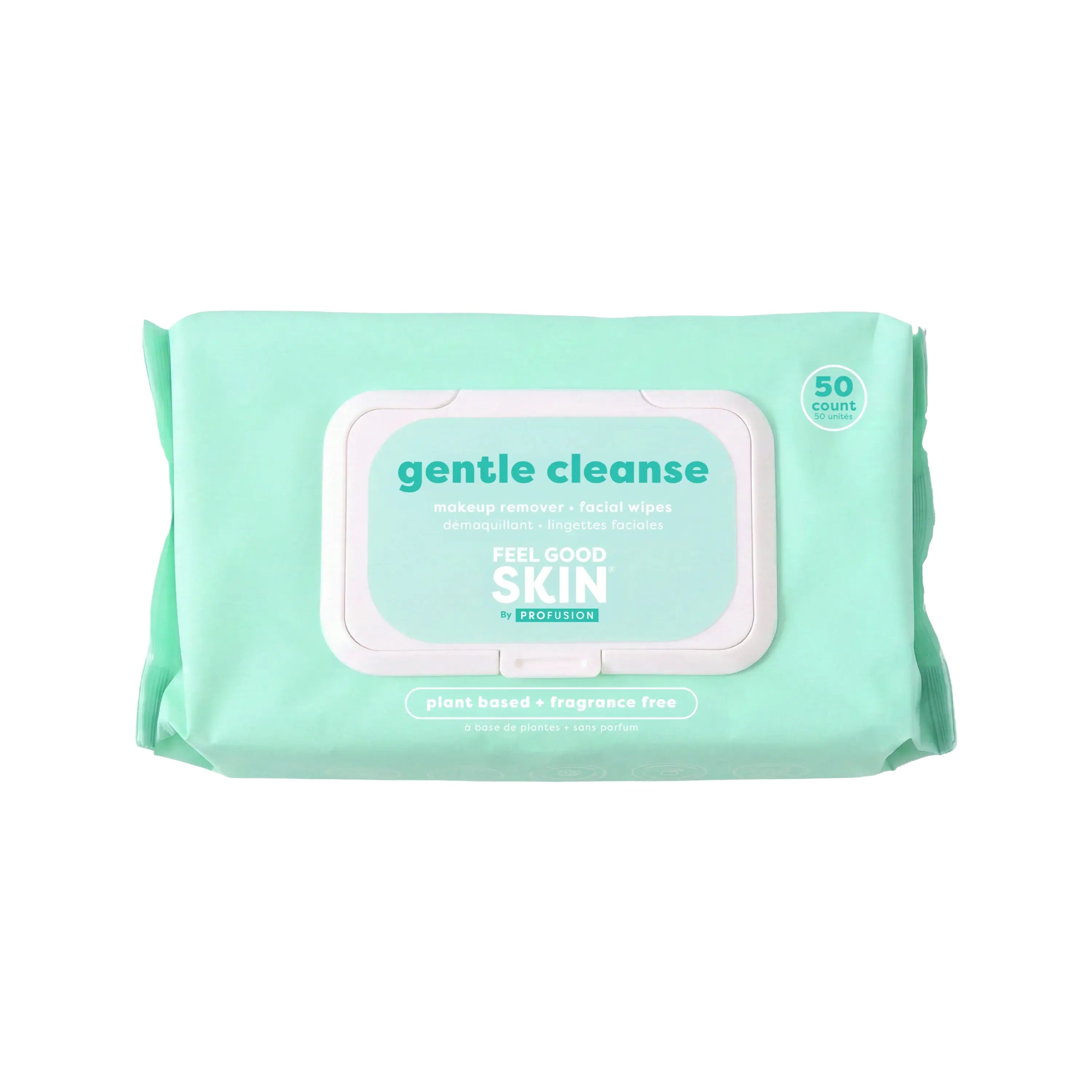 Feel Good Skin | Gentle Cleanse Makeup Remove Facial Wipes - 50 count
