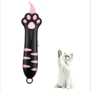 Adjustable Cat Paw Box Opener Knife 2026, Cute Cat Paw Handle, Multi-Functional Utility Knife, Easy to Open Boxes, Packages, Seals