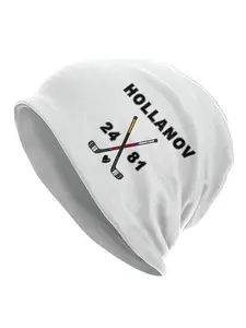 1PC	Skullies Beanies Caps Heated Rivalry MM Hockey Thin Hat Autumn Spring Bonnet Hats Men Women's Street Ski Cap