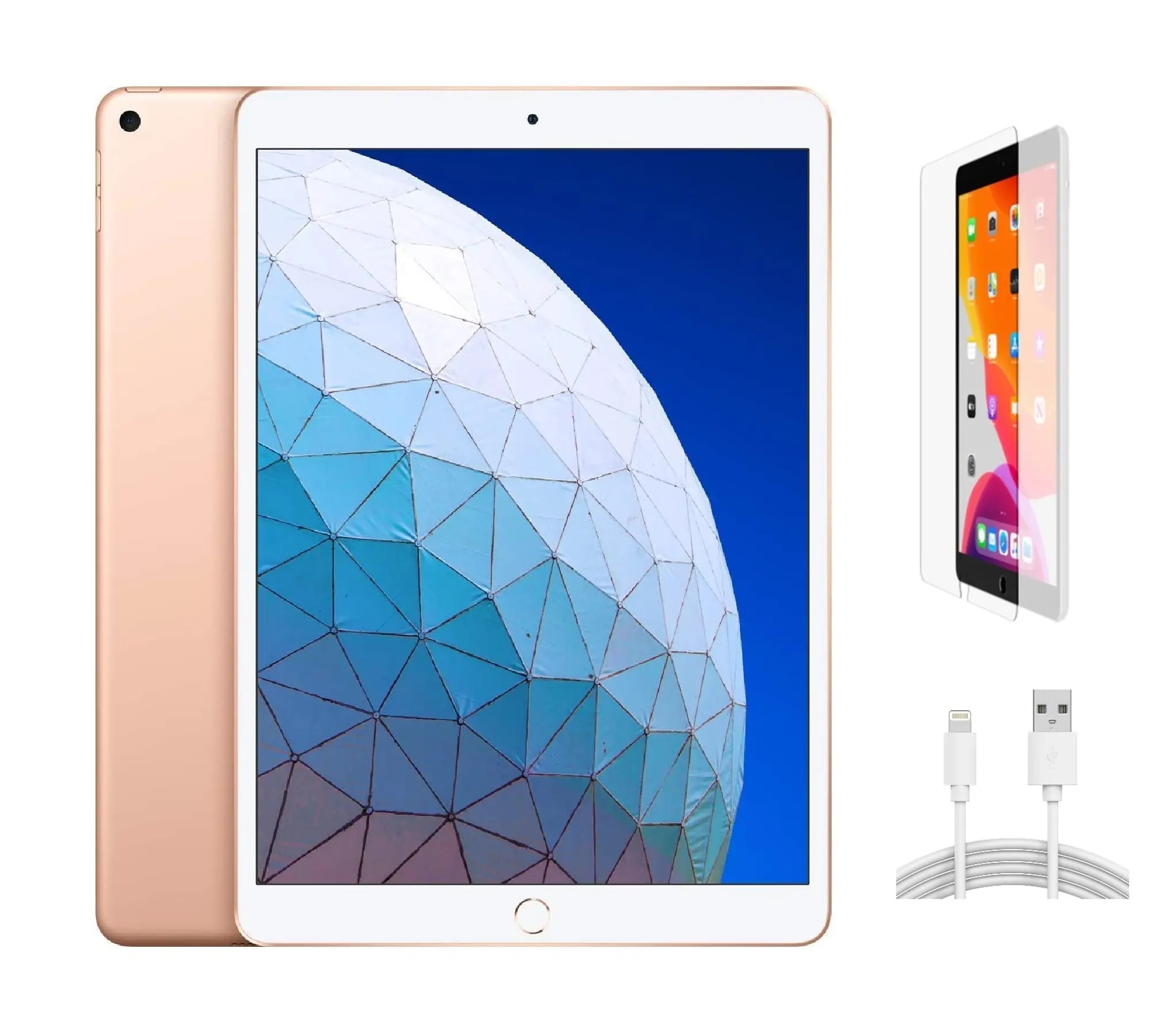Refurbished Apple iPad Air 3 A2153 Excellent Condition with w/ Pre-Installed Tempered Glass & 1 Year Warranty