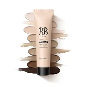 Flawless BB Cream Clear Coverage Concealer Brighten Skin Foundation Liquid,long-lasting moisturizing and oil control, Smooth Application