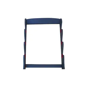 3-Tier Sword Display Stand | Matte Black Lacquer | wall-mounted