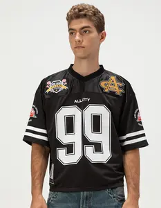 RSQ Mens Baggy Crop Mesh Jersey