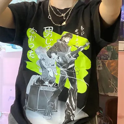ミュージシャン KINIOTO GREEN YURI MOONLIGHT SHIRT The Guy She Was