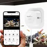 HomiQ Life Smart Aquarium & Terrarium Security Camera - 3MP 2K 3mp Close-up Lens, Magnetic Install, 2.4GHz & 5GHz WiFi, Color Night Vision, Auto Focus, 24/7 Recording, Instant Alerts, MicroSD Card Support, Remote Monitoring, Secure Storage, App Control