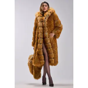 OLD MONEY FAUX FUR COAT