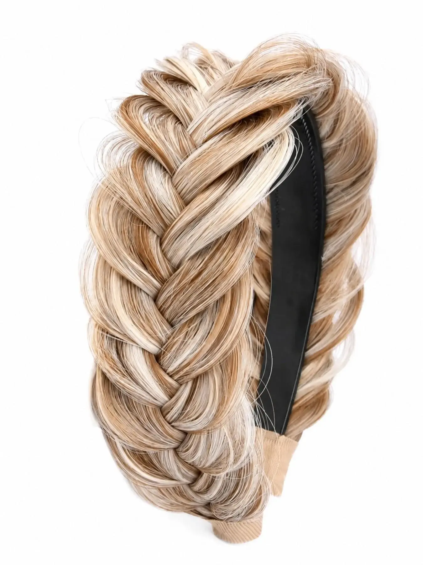 Women's Braided Headband with Tooth, Wide Braid Messy Hair Hoop, Fashion Hair Accessories, Stylish and Comfortable Design