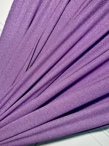 Lavender Spandex Lurex Knit