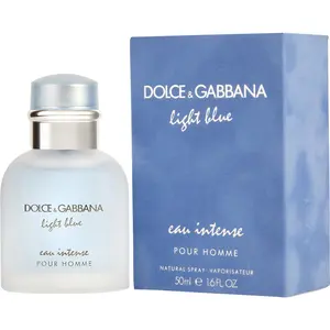 D & G Light Blue Eau Intense By Dolce & Gabbana Eau De Parfum For Men